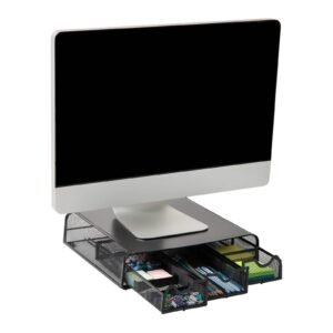 1054f467-95e5-4ab5-a13e-b89a7fc53f5f.jpg Mind Reader Ventilated Monitor & Laptop Stand with Storage