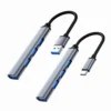 H1c00cc66be0e41ab96ce925b5e82f8f8L.webp USB-C 4-Port USB 3.0 Hub Adapter