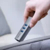 Hc30e90f2885043b2910b48cee462b419N.webp CABLETIME USB 3.0 Gigabit Ethernet Adapter with 3-Port USB Hub