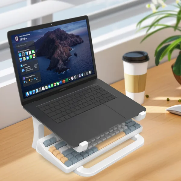 Ergonomic Adjustable Laptop & Keyboard Stand