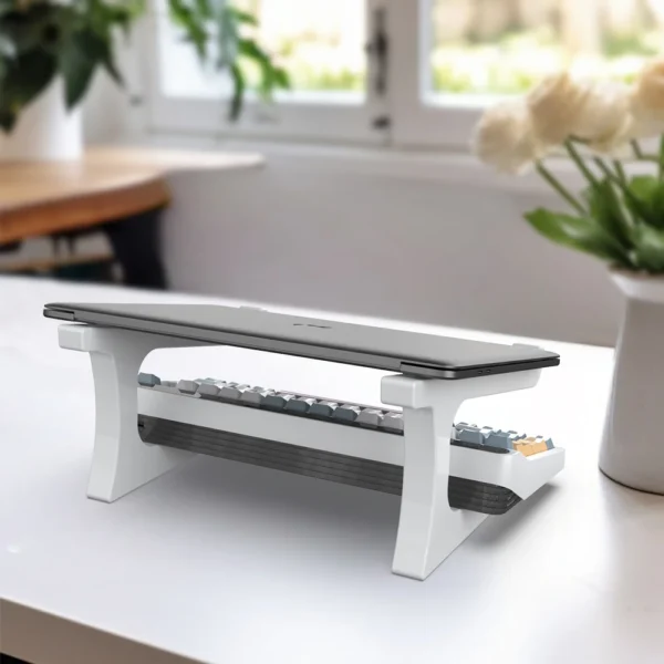 Ergonomic Adjustable Laptop & Keyboard Stand