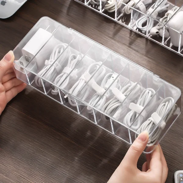 S2bea422af78d4f178bdcc8a3c49fb4cci.webp Desktop Cable & Power Cord Storage Organizer