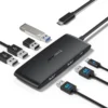 S34c01152f4444a6d80d6e7dda74920341.webp Lemorele 7-Port USB-C Docking Station with Dual 4K HDMI