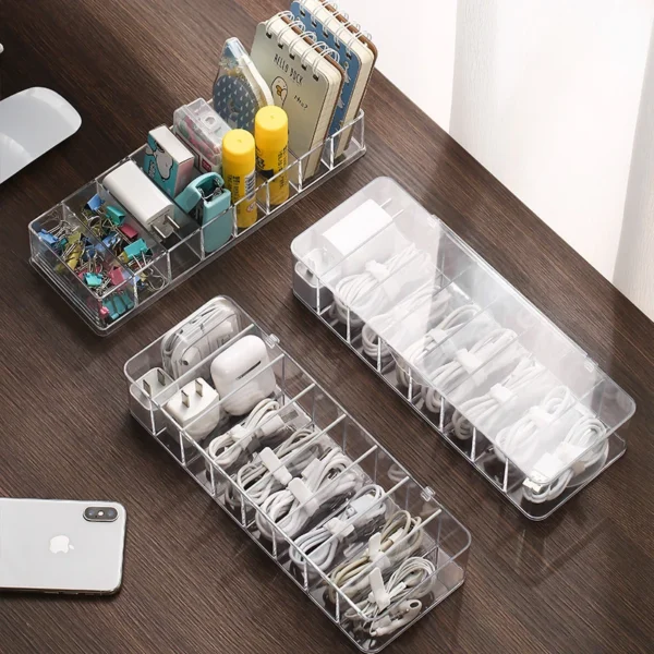 S5c4454acd15e4a879a550cbdac3199c0U.webp Desktop Cable & Power Cord Storage Organizer