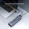 ORICO Powered USB 3.0 Hub with Individual On/Off Switches