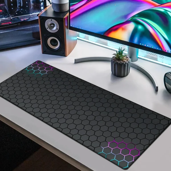 S85e7468958594cfc8ed80d84476b9787g.webp Geometry XXL Extended Gaming Mouse Pad with Stitched Edge