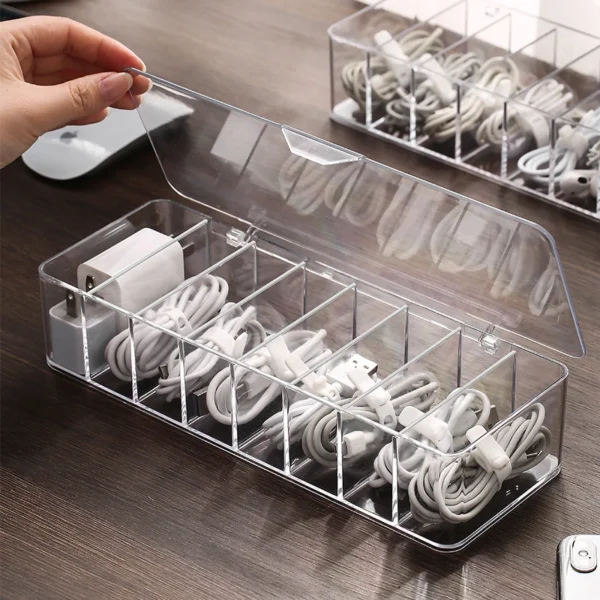 Sc2a77c2161da4526a8755227b545de23O.webp Desktop Cable & Power Cord Storage Organizer