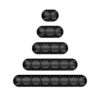 Silicone USB Cable Organizer & Cable Clips Set
