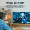 Sd4e222bdc9824076b828693dcfec1aecR.webp Vention HDMI 2.1 8K Female-to-Female Coupler