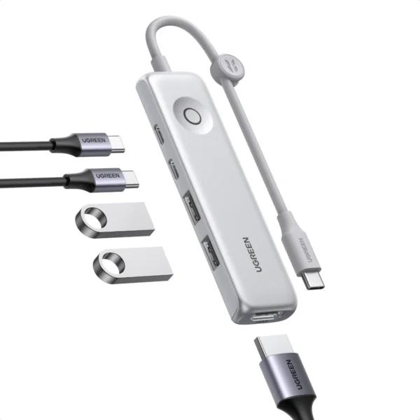 Sdc4ee8c87d984c1a8deb8e7631d388c1J.webp UGREEN 5-in-1 USB-C Hub with 4K HDMI & 100W PD