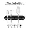 Silicone USB Cable Organizer & Cable Clips Set