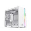 Montech Sky One ITX PC Case with 3 Silent Fans - White